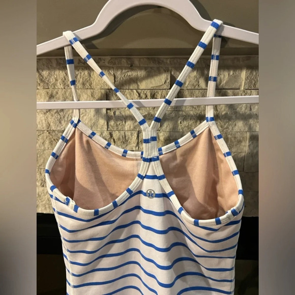 Lululemon‎ striped tank size 2 yoga athletic - Picture 5 of 7